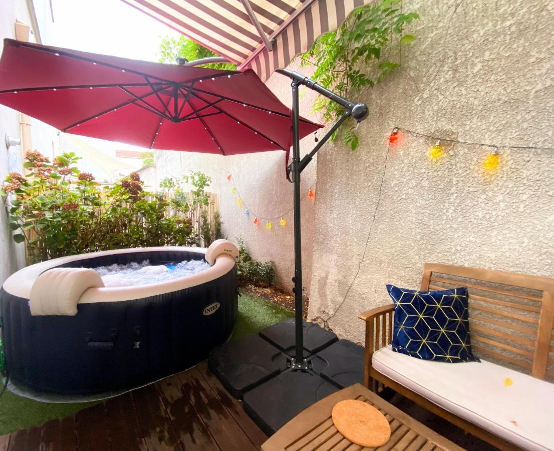 Magnifique Villa Avec Jacuzzi Au Pied Du Stade Saint-Denis  Exterior foto