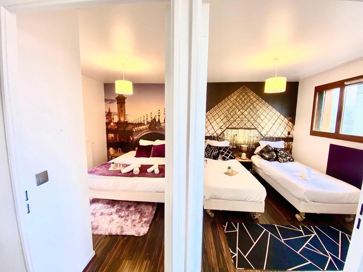 Magnifique Villa Avec Jacuzzi Au Pied Du Stade Saint-Denis  Exterior foto