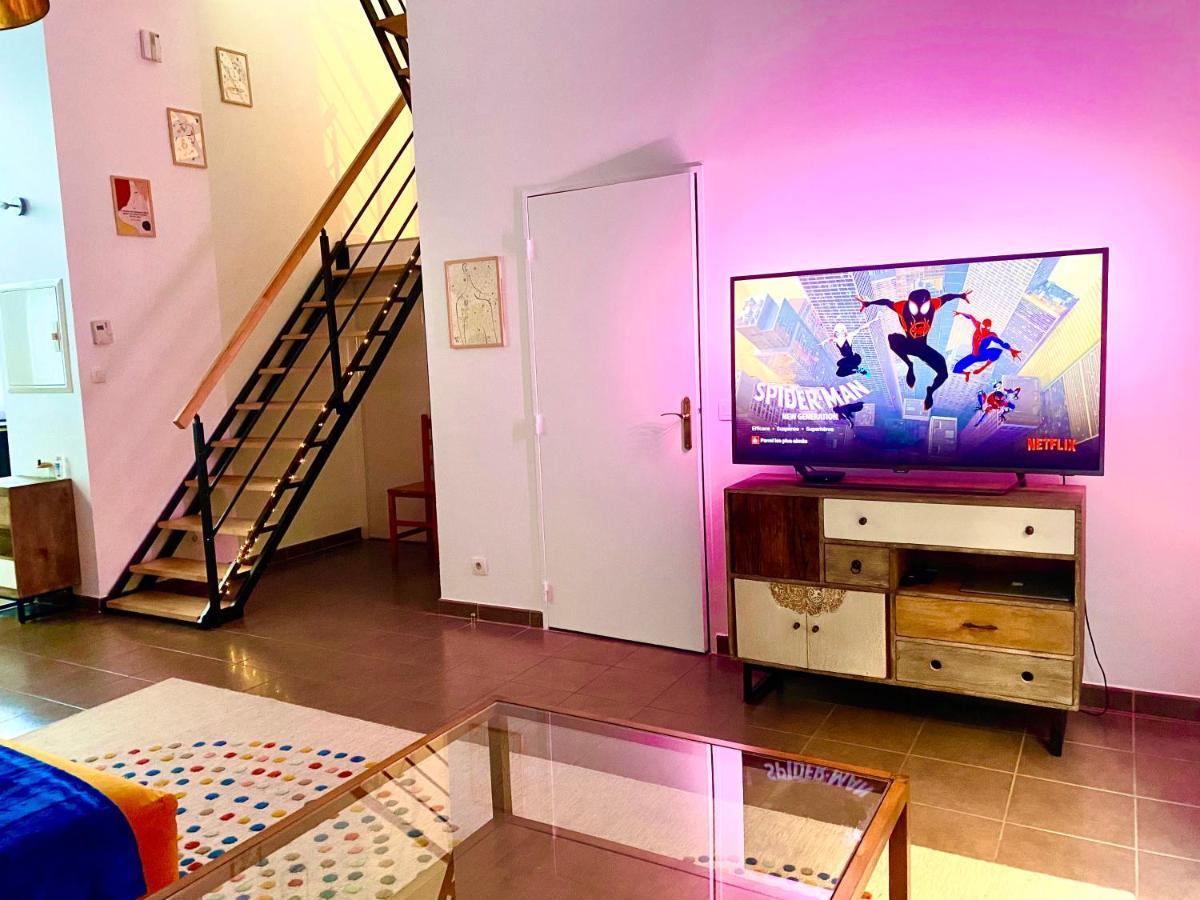 Magnifique Villa Avec Jacuzzi Au Pied Du Stade Saint-Denis  Exterior foto