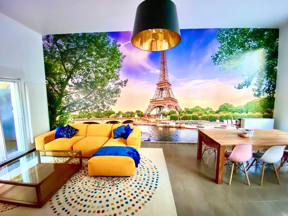 Magnifique Villa Avec Jacuzzi Au Pied Du Stade Saint-Denis  Exterior foto