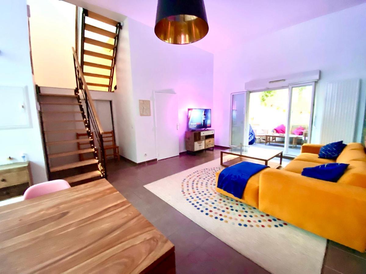 Magnifique Villa Avec Jacuzzi Au Pied Du Stade Saint-Denis  Exterior foto
