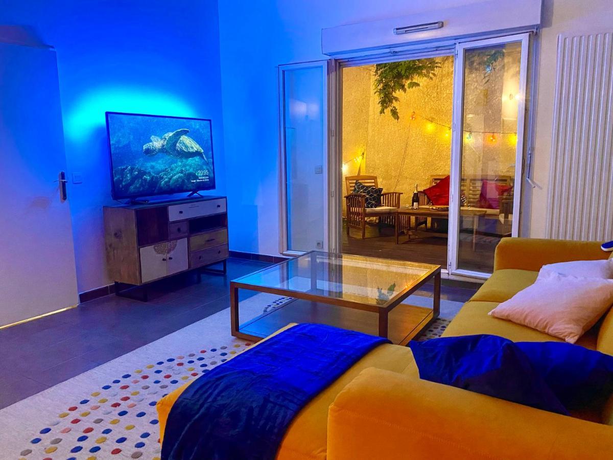 Magnifique Villa Avec Jacuzzi Au Pied Du Stade Saint-Denis  Exterior foto